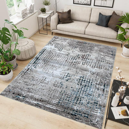 Artist Blue Dot Area Carpet