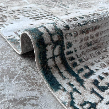 Artist Blue Dot Area Carpet