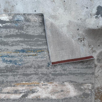 Ikon Abstract Blue Area Carpet