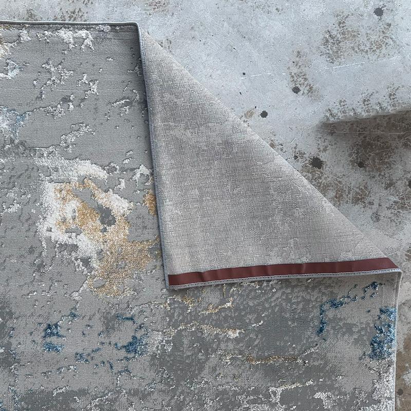 Ikon Abstract Grey Area Carpet