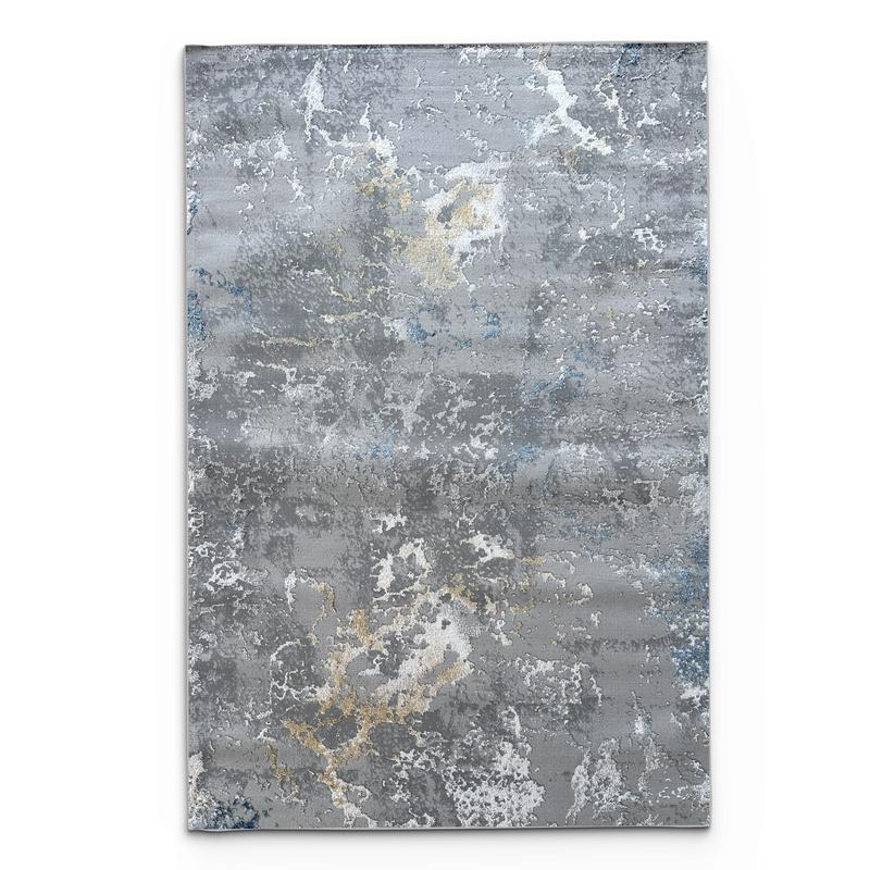 Ikon Abstract Grey Area Carpet