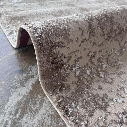 Ikon Abstract Hole Brown Area Carpet
