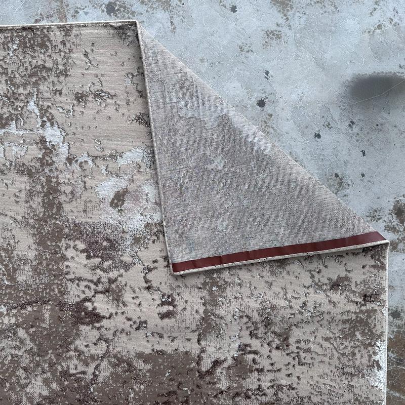 Ikon Abstract Hole Brown Area Carpet