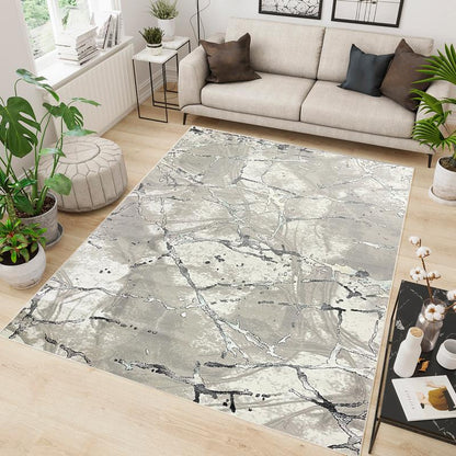 Ikon Crack Grey Carpet