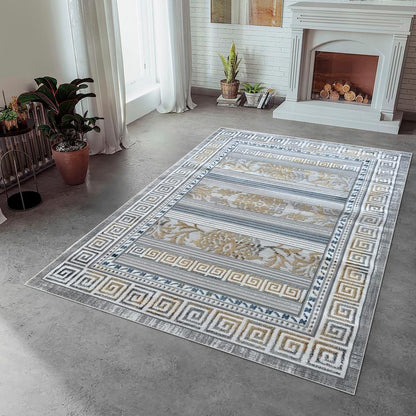 Ikon Frame Modern Area Carpet