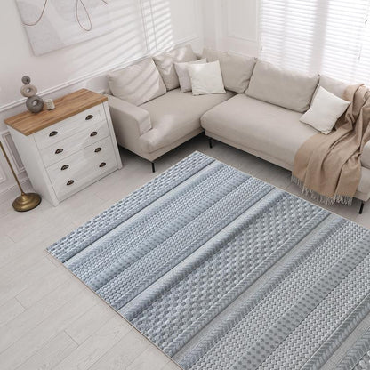Loft Bohemian Grey Area Carpet