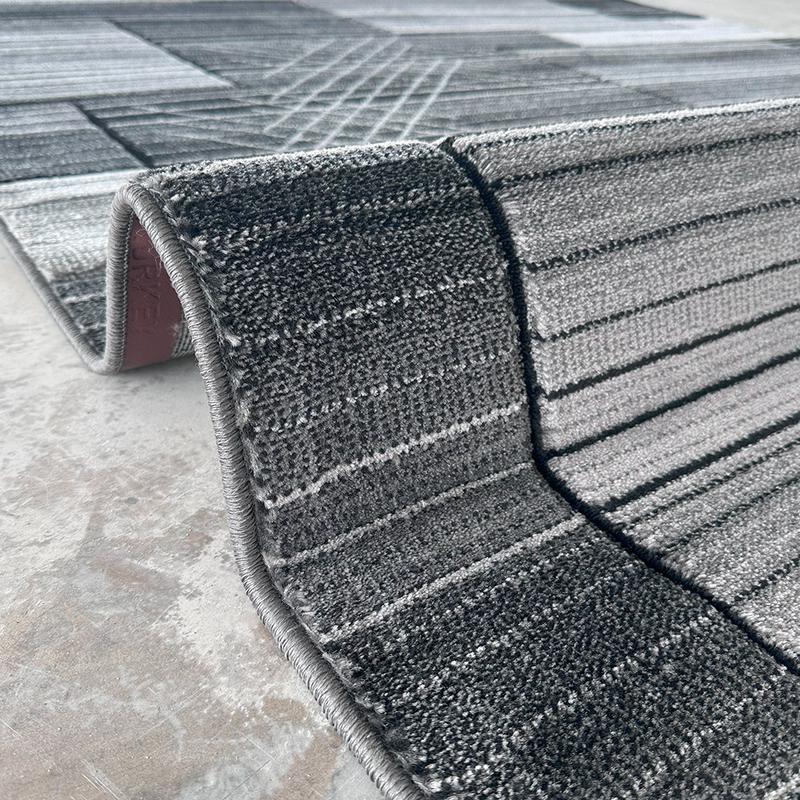 Moyo Rectangle Dark Grey Area Carpet