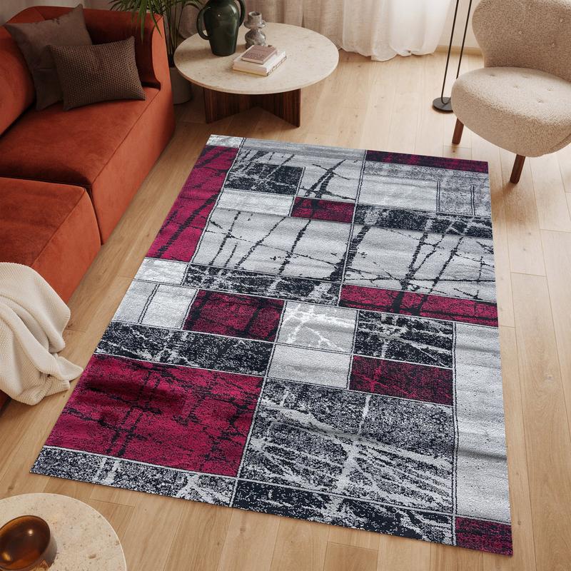 Moyo Red Box Area Carpet